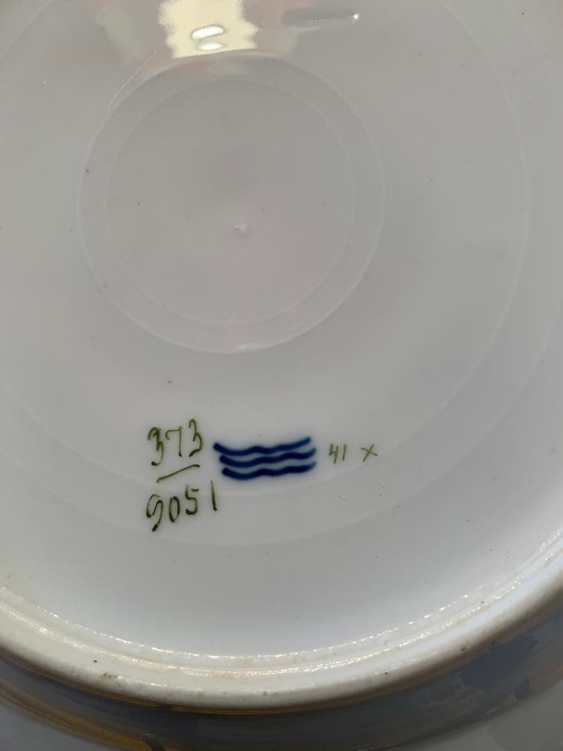 ロイヤルコペンハーゲン　レアな1870年アンティークの桜絵柄の絵皿！素敵です！