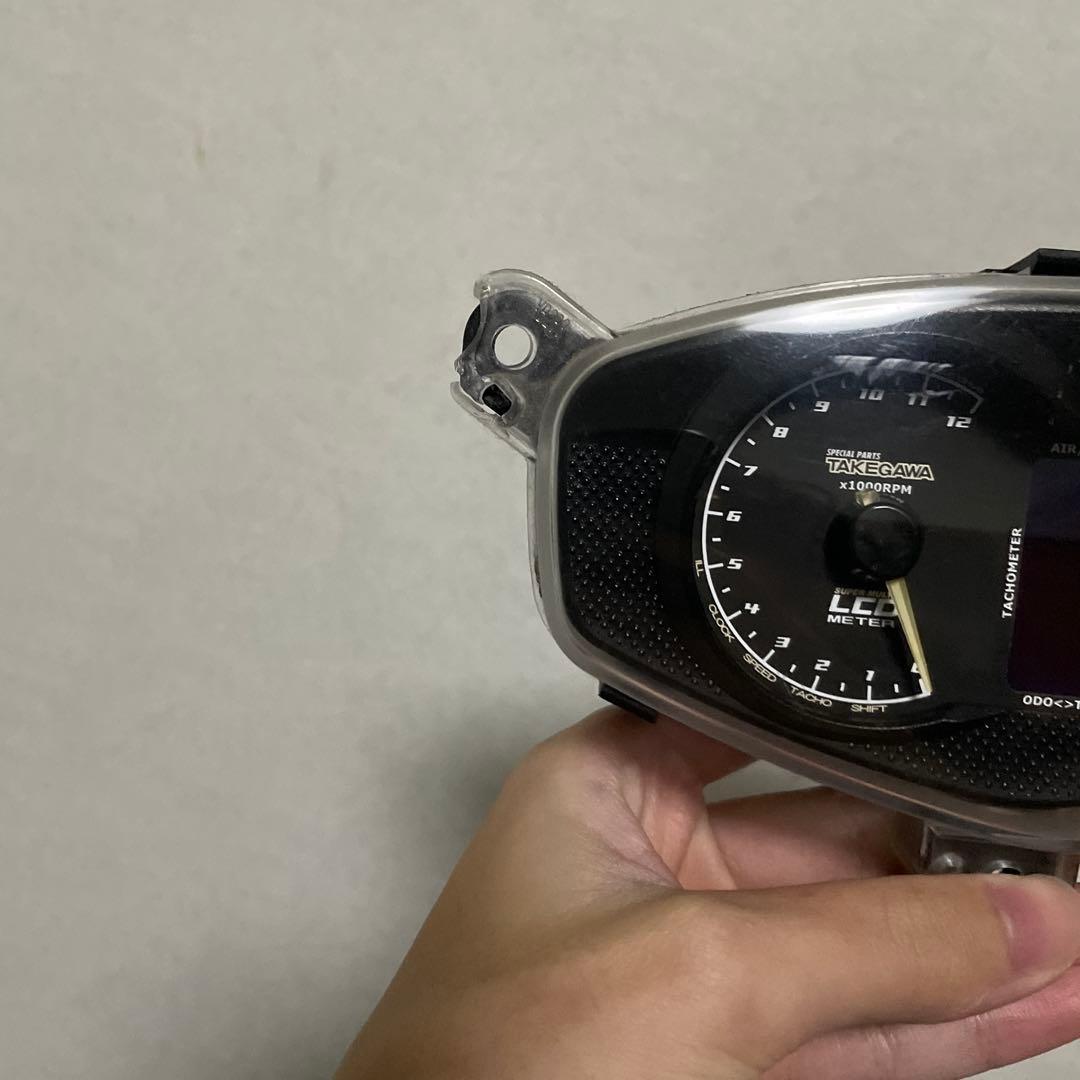 アドレスv125 武川メーター 液晶反転済み