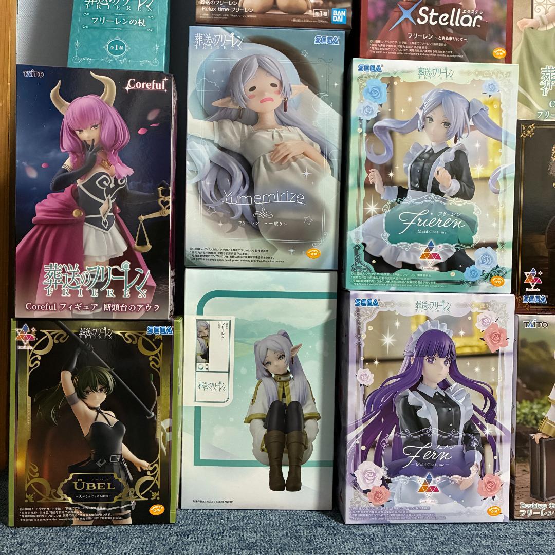 葬送のフリーレン プライズフィギュアまとめ売り　MAXIMATIC、 魔法の高み