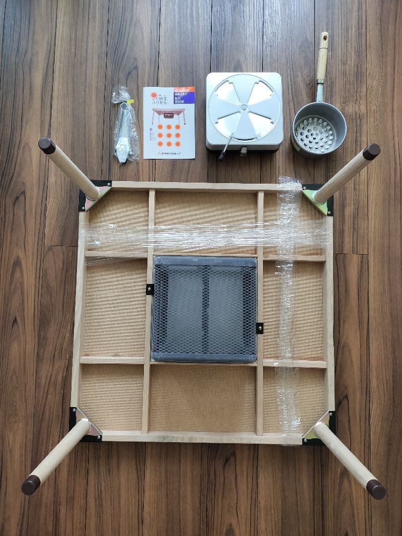 ミツウロコ　豆炭こたつ　700K　69cm角タイプ