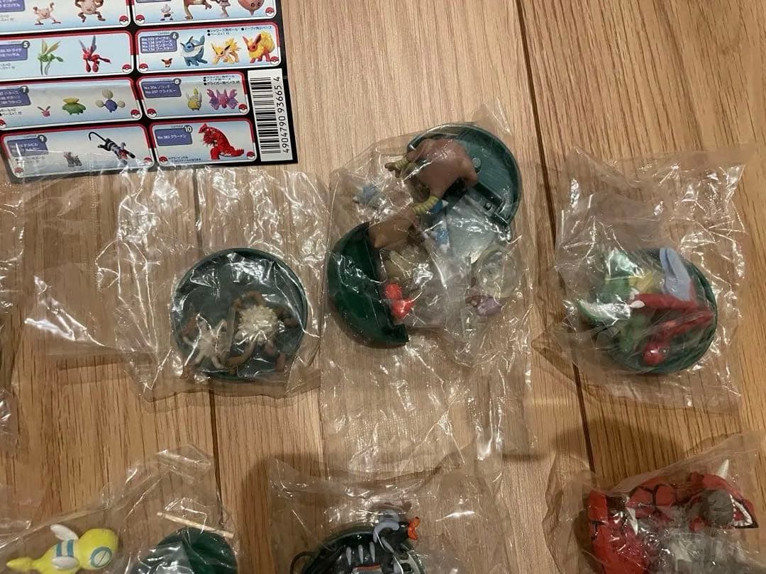 ポケットモンスター　フィギュア　10体セット　立体ポケモン図鑑第1集コンプリート