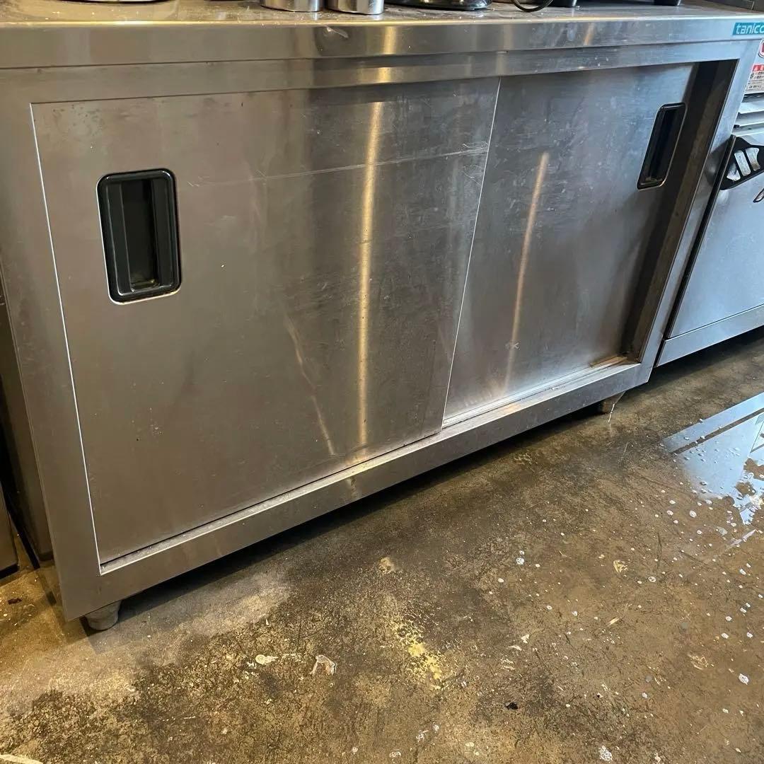 愛知県千種区直接引き取りのみ◎ Tanico タニコー ステンレス作業台 棚