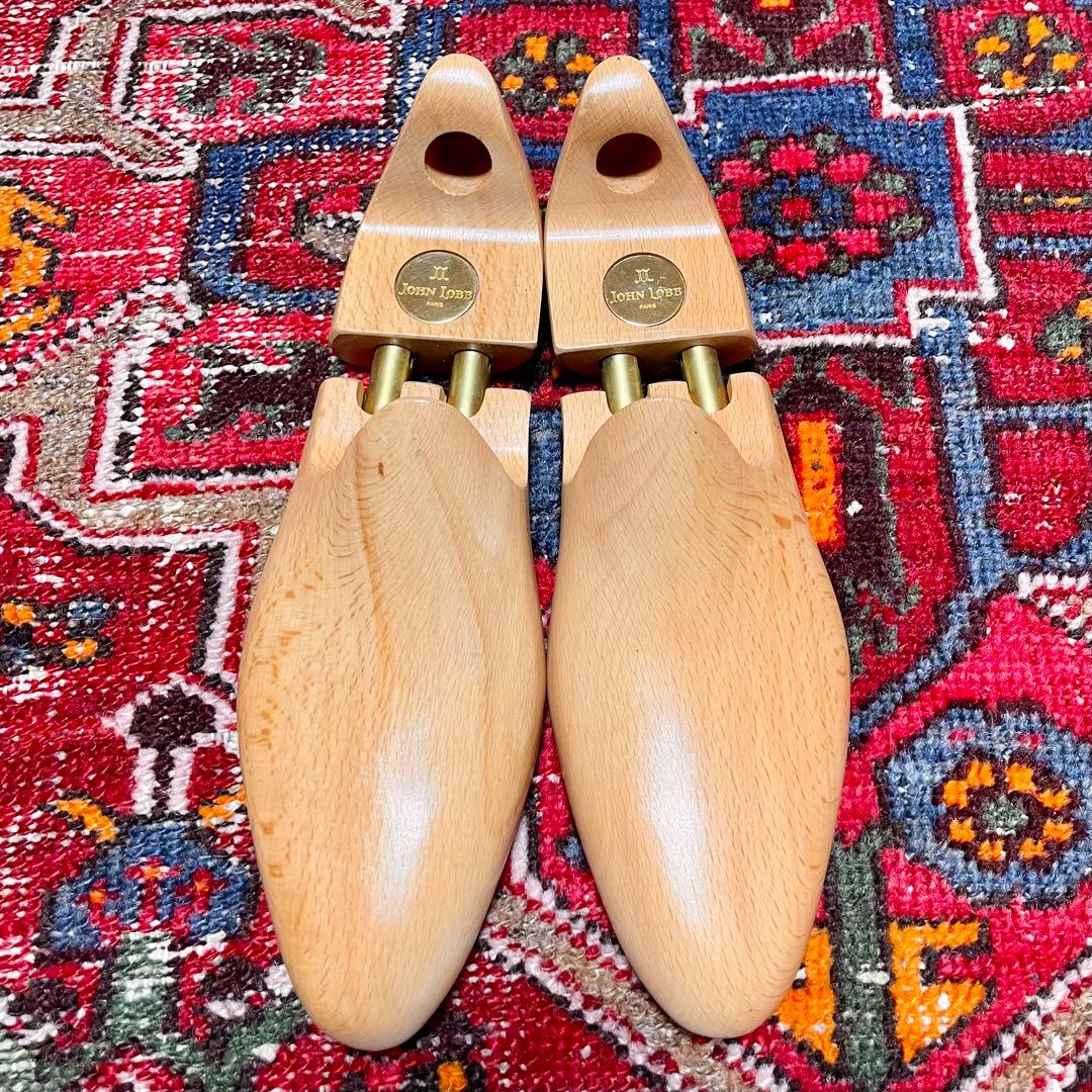 【値下げ】超希少JOHN LOBB パリロゴ期シューツリー ゴールドメダル 6E