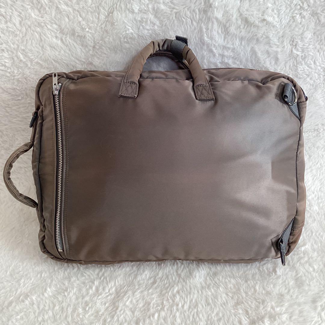 ポーター タンカー シルバーグレー　2WAY ブリーフケース　リュック