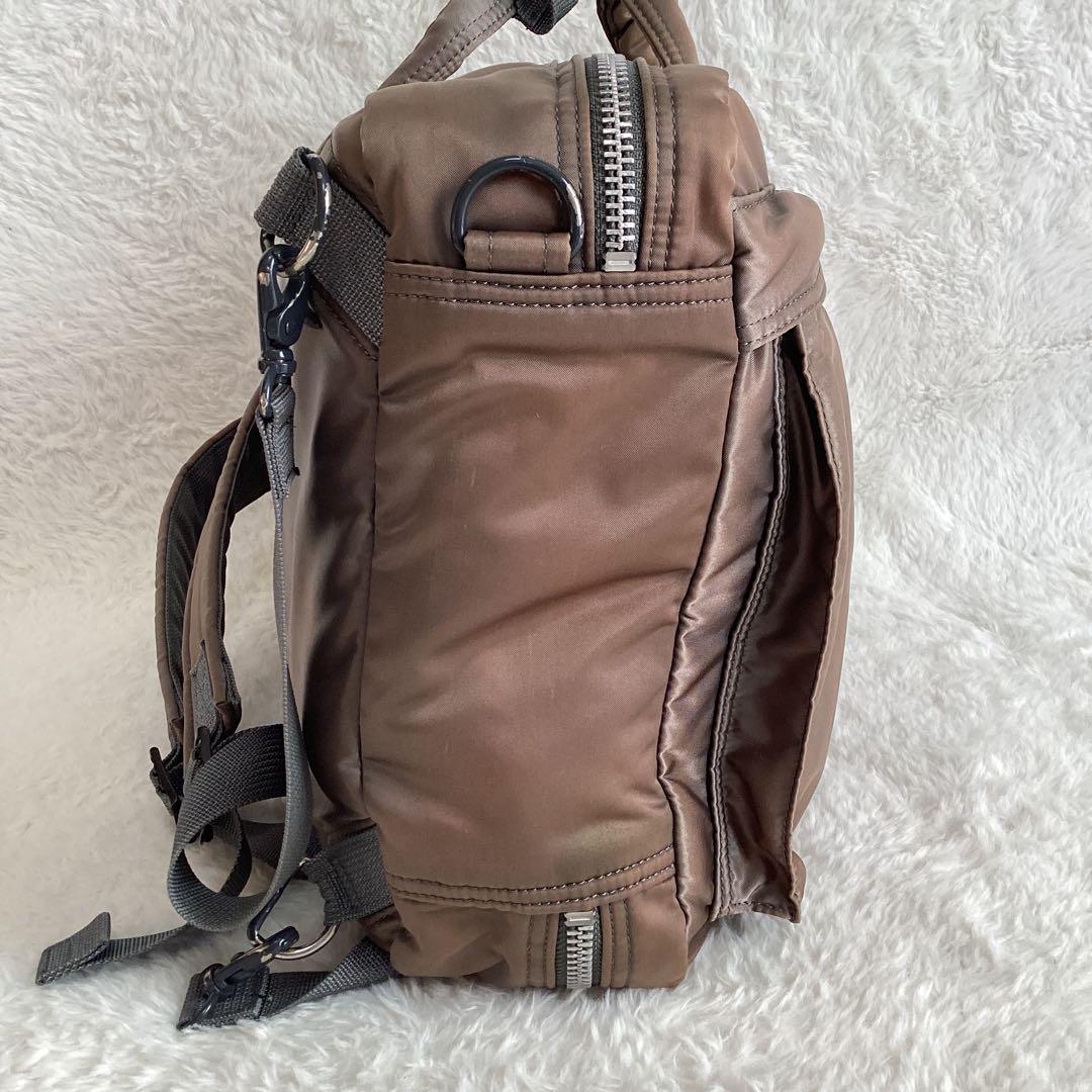 ポーター タンカー シルバーグレー　2WAY ブリーフケース　リュック