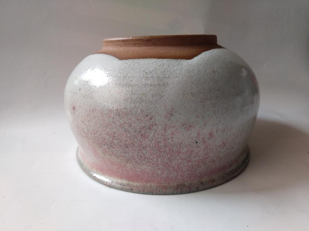 富士五湖窯 細川秀年 夕富士窯変 建水 「朝富士」湯こぼし 共箱 共布 栞 新品