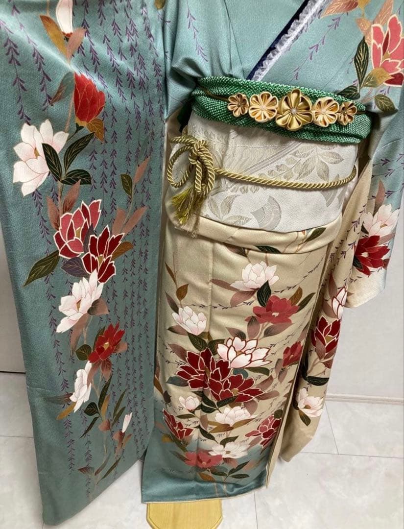 眠　振袖フルセット　モモ　高身長向け