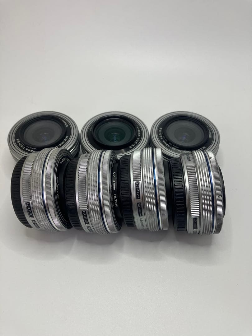 OLYMPUS 14-42mm EZ｜薄型ズーム 7本セット 単品可