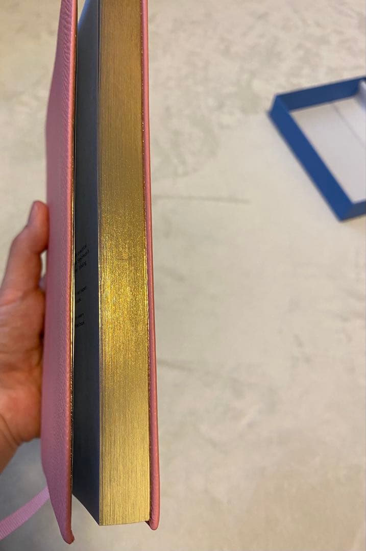 【英国王室御用達】スマイソンノートブック　ピンクレザー