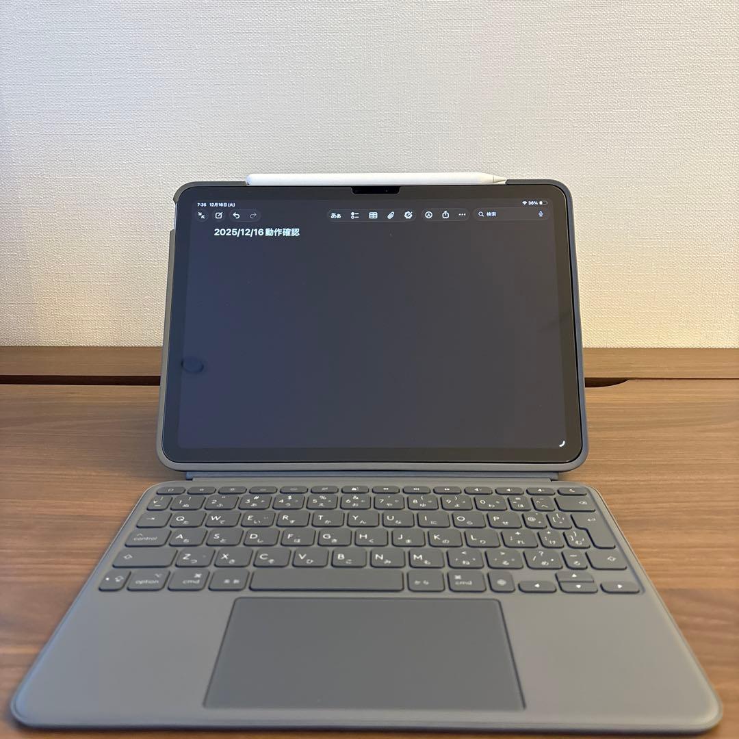 logicool COMBO TOUCH for iPadAir11インチ M2