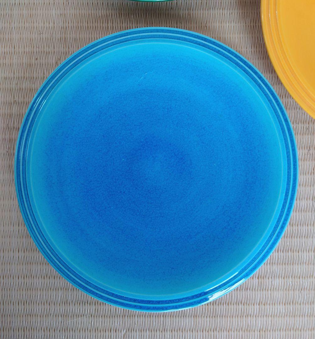 中村翠嵐　交趾五色　銘々皿　5枚