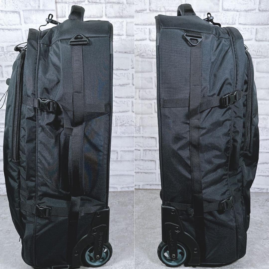 美品 モンベル ウィリーバッグ キャリーケース 機内持込 廃盤　レインカバー