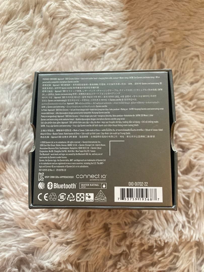 Garmin Approach S60 セラミック GPSゴルフ用距離計