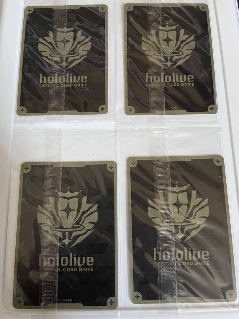 ホロライブ　ホロカ ReGLOSS 1st アルバム プロモカード　4枚セット