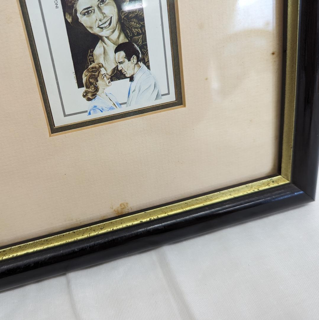 贈り物に ヴィンテージ レア 希少 額入り シガレットカードセット チャップリン