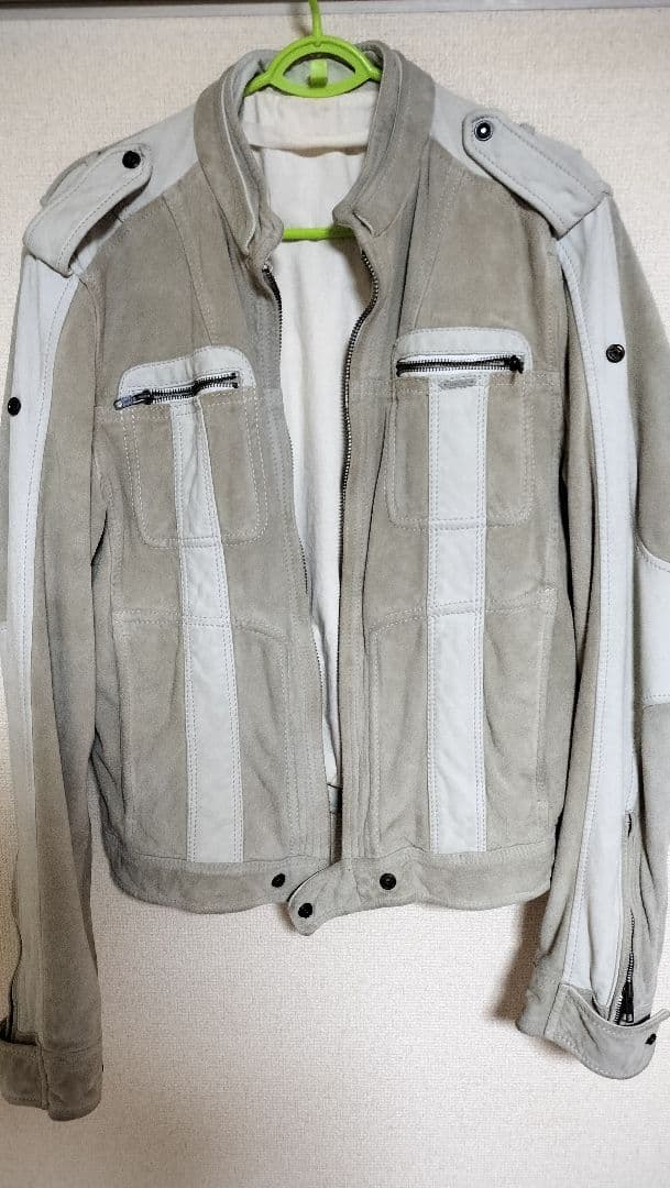 DIESEL　革ライダースジャケット