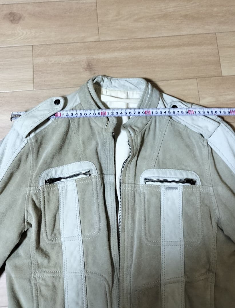 DIESEL　革ライダースジャケット