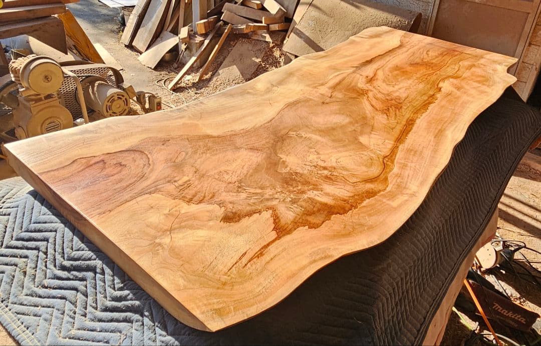 楠　一枚板　ダイニング　テーブル　最高級　カウンター　栃　座卓　リビング　希少