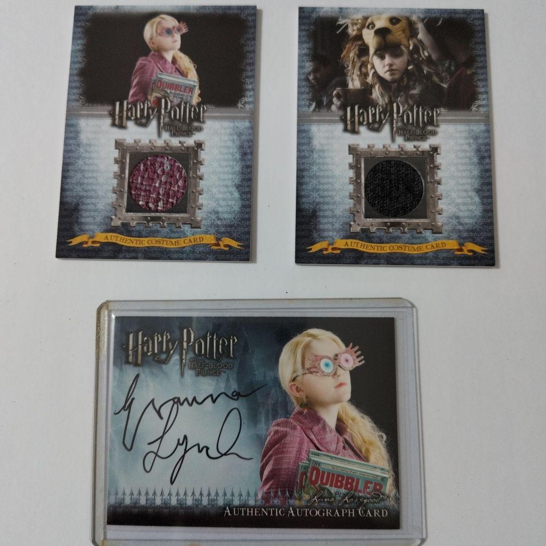 ハリポタ ハリーポッター 半純血のプリンス ルーナ サイン 衣装 カード