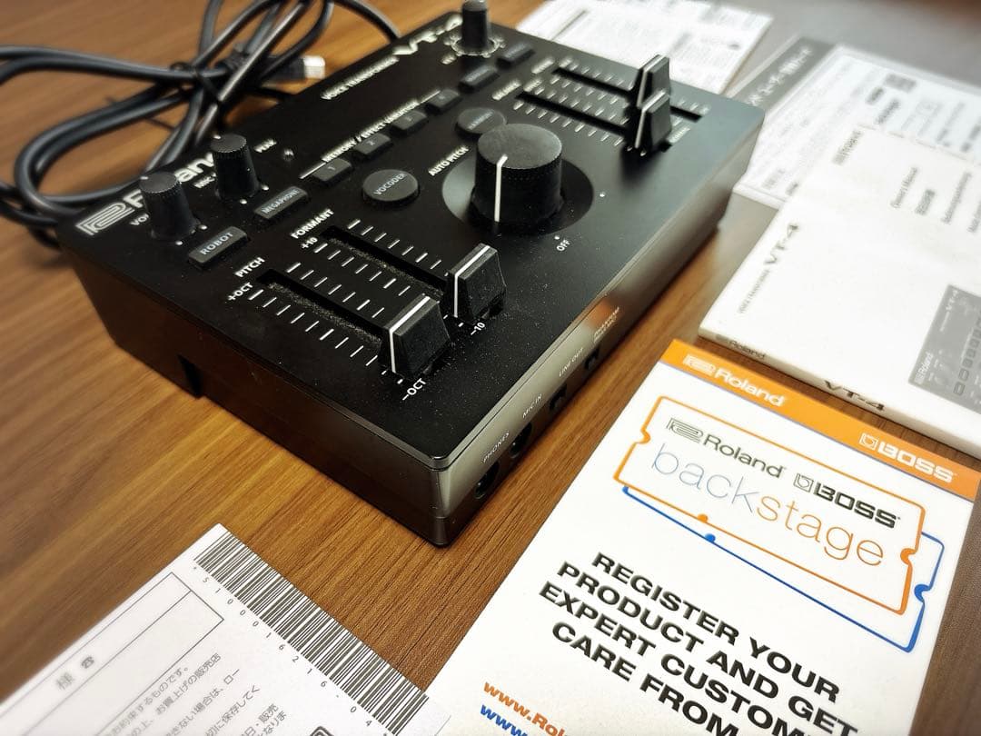 Roland VT-4 ローランド ボイストランスフォーマー