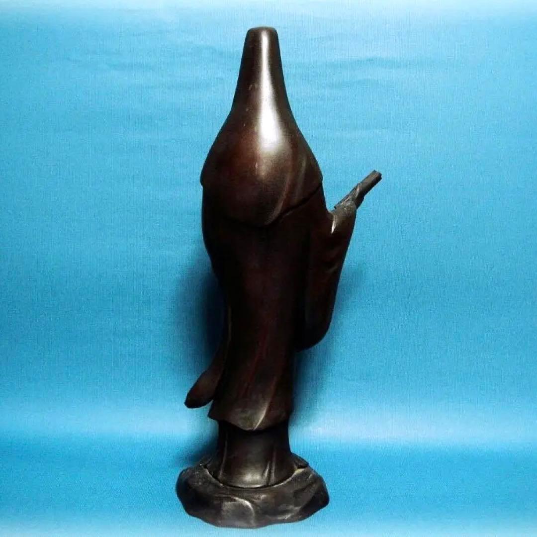 417『唐銅 観音菩薩』　　/骨董 古美術 茶道具 古民芸 antique