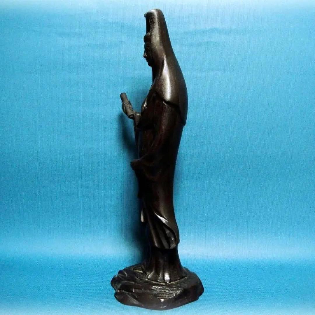 417『唐銅 観音菩薩』　　/骨董 古美術 茶道具 古民芸 antique