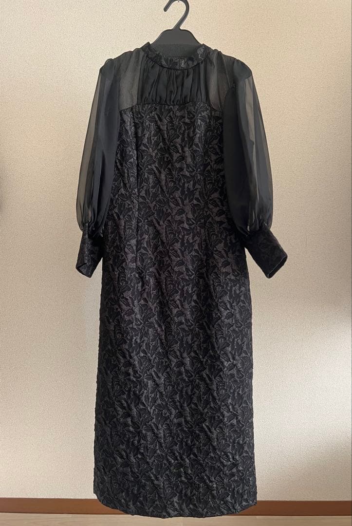 niana ジャガードIラインロングドレス