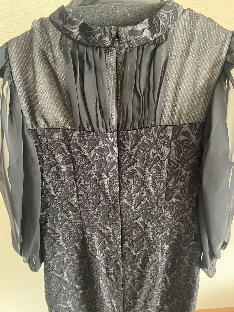 niana ジャガードIラインロングドレス