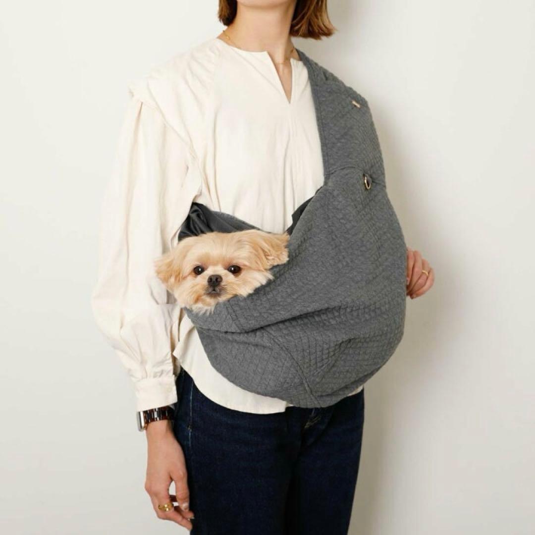 【未使用】moncheri モンシェリ ペットキャリーバッグ スリング 抱っこ紐