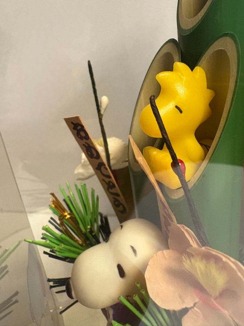 スヌーピー お正月飾り ミニ K-503 （株）飾一　KAZARI -ICHI