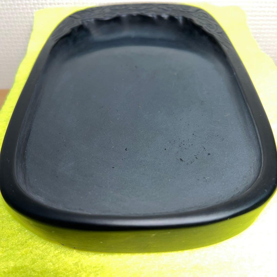 ⭕️龍渓石硯　「流雲硯」 大森丁斉　破天荒　日展入選　女性好み　バランス美しい