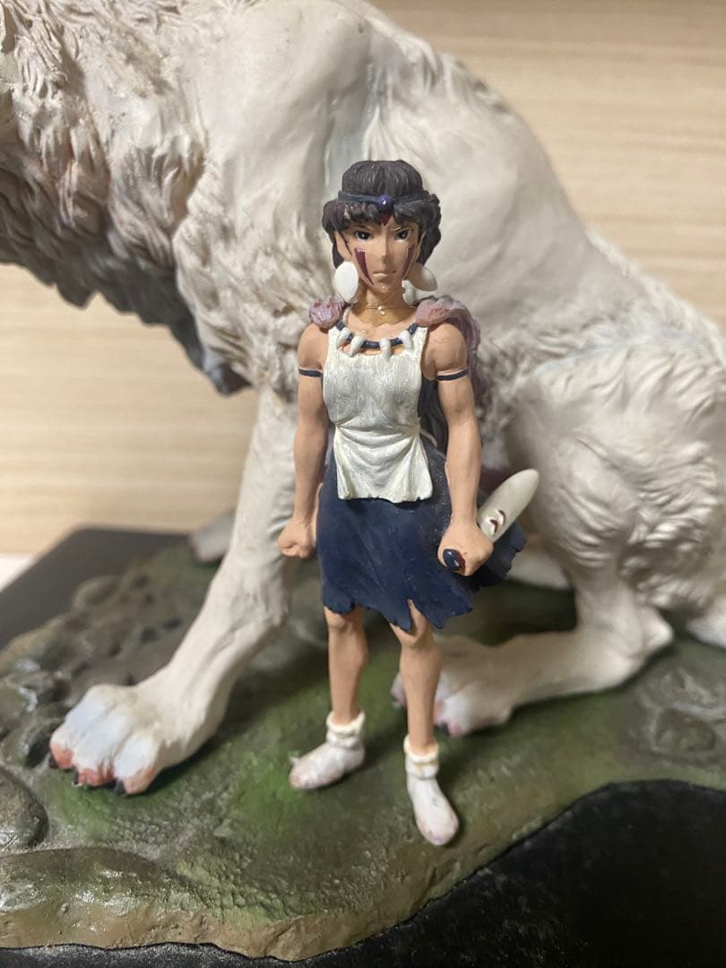 【もののけ姫】サンとモロのフィギュア