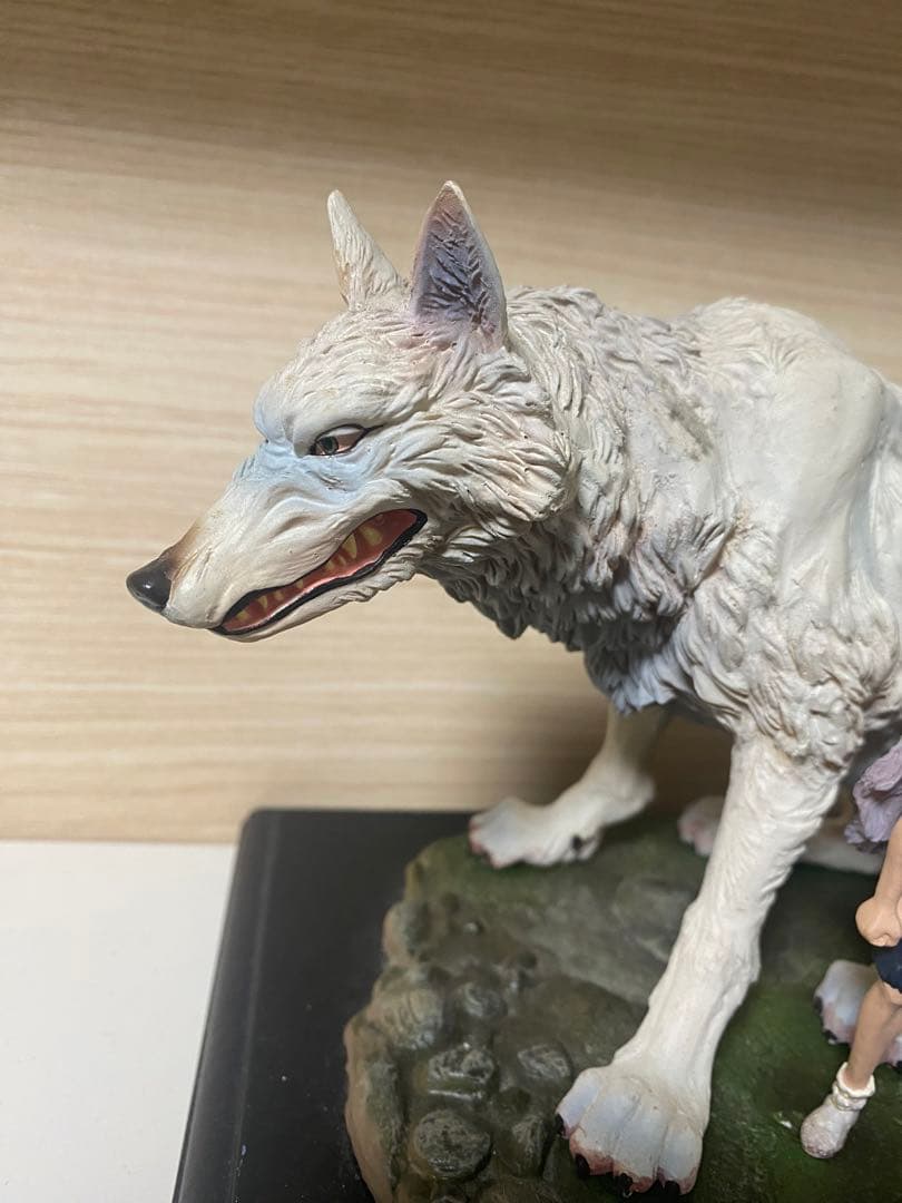 【もののけ姫】サンとモロのフィギュア