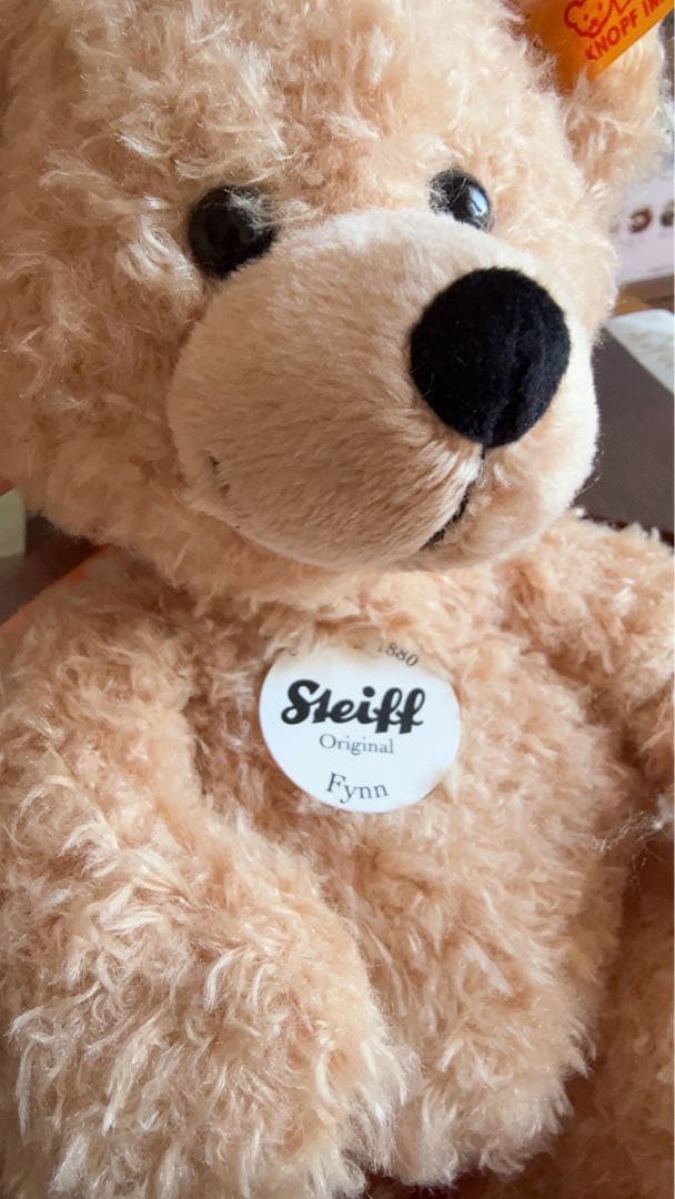 ドイツで購入⭐️Steiff Fynn teddybarぬいぐるみ ベージュ