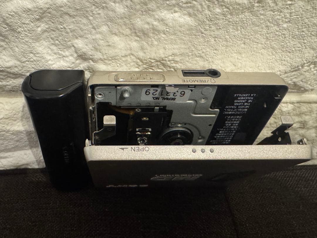 SONY MDウォークマン MZ-E55 動作確認済み　乾電池ケース付き