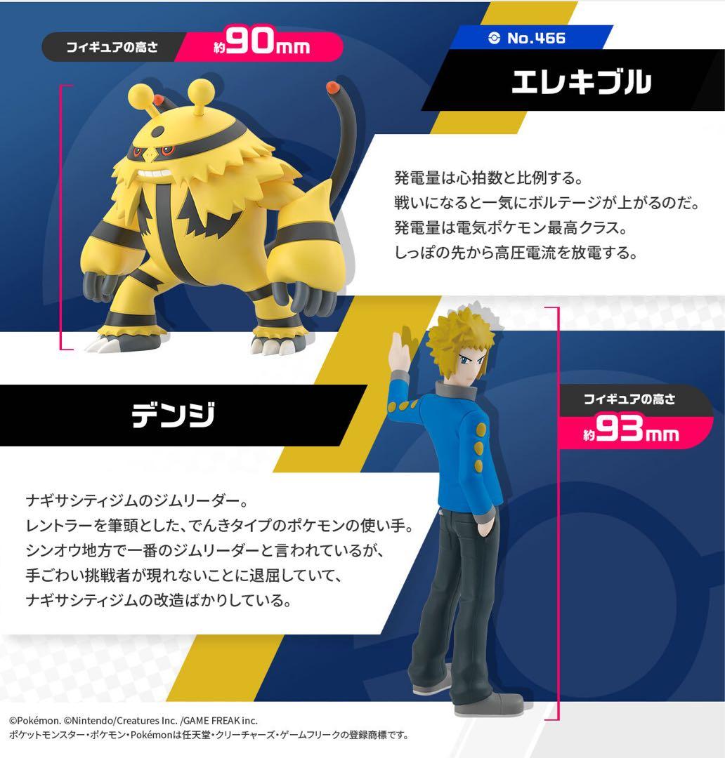 ポケモンスケールワールド シンオウ地方 デンジ&エレキブル