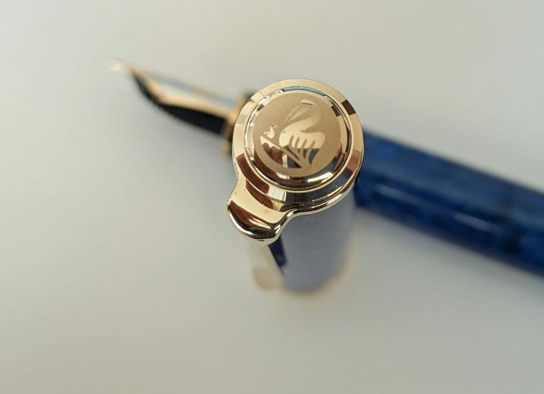 ◻️ペリカン M800 ブルー・オー・ブルー 18C BB