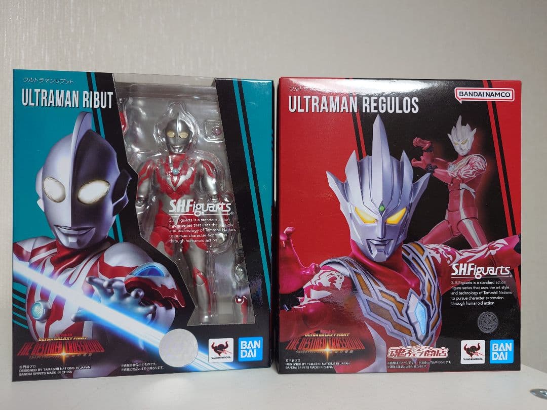 【しー】SHFiguartsウルトラマンリブット&レグロス&カルミラセット