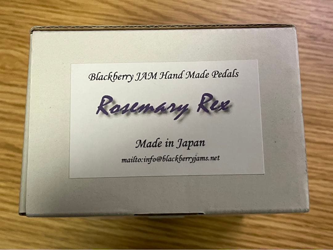 7/31まで出品　Blackberry JAM Rosemary Rex　美品