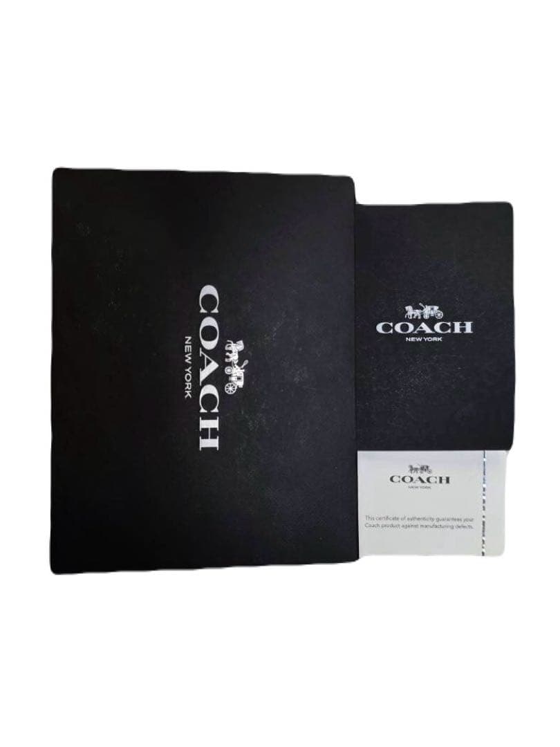 コーチ COACH 財布 折りたたみ財布 Cロゴ レザー 黒 レディース メンズ