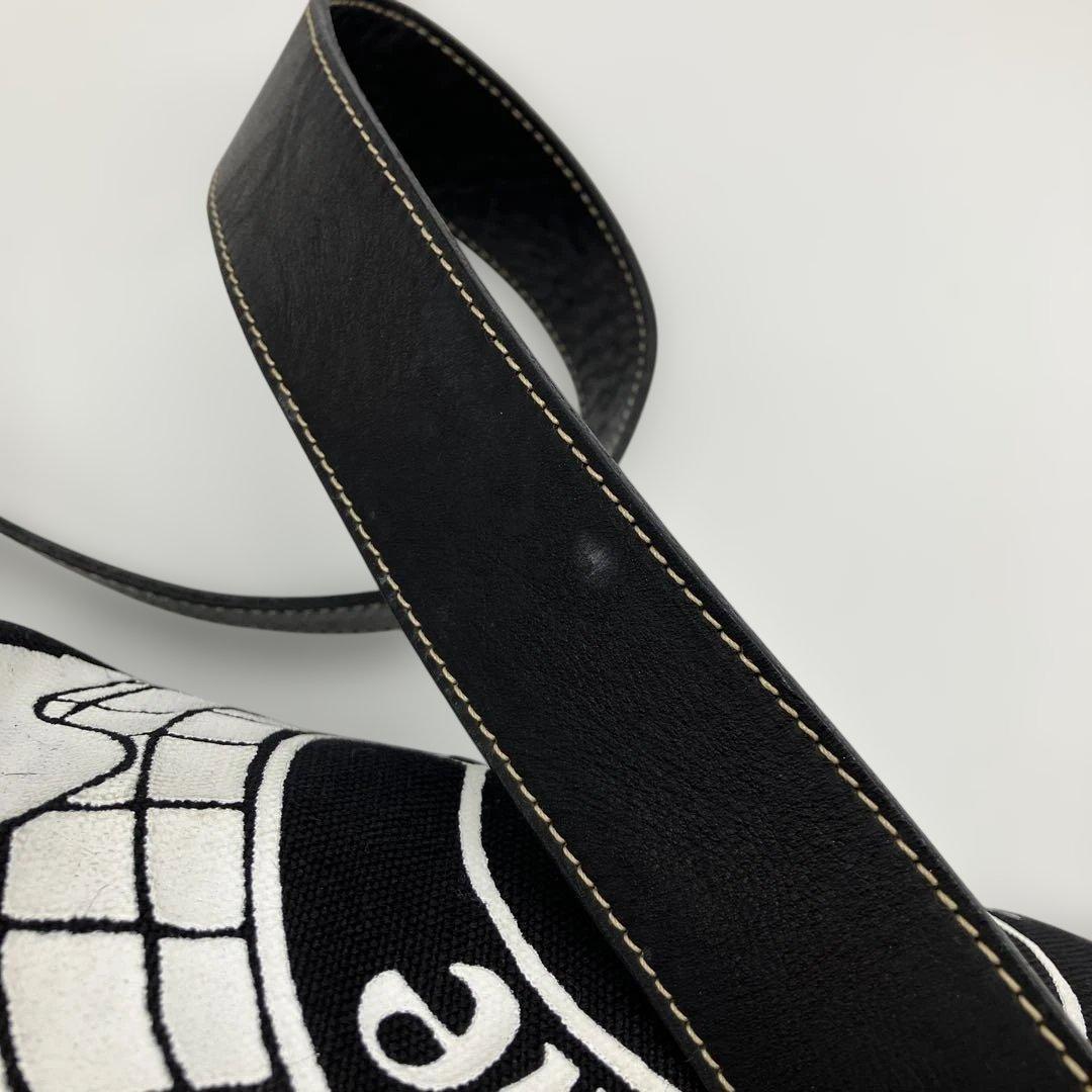 希少✨ヴィヴィアンウエストウッド ショルダーバッグ ロゴプリント 黒