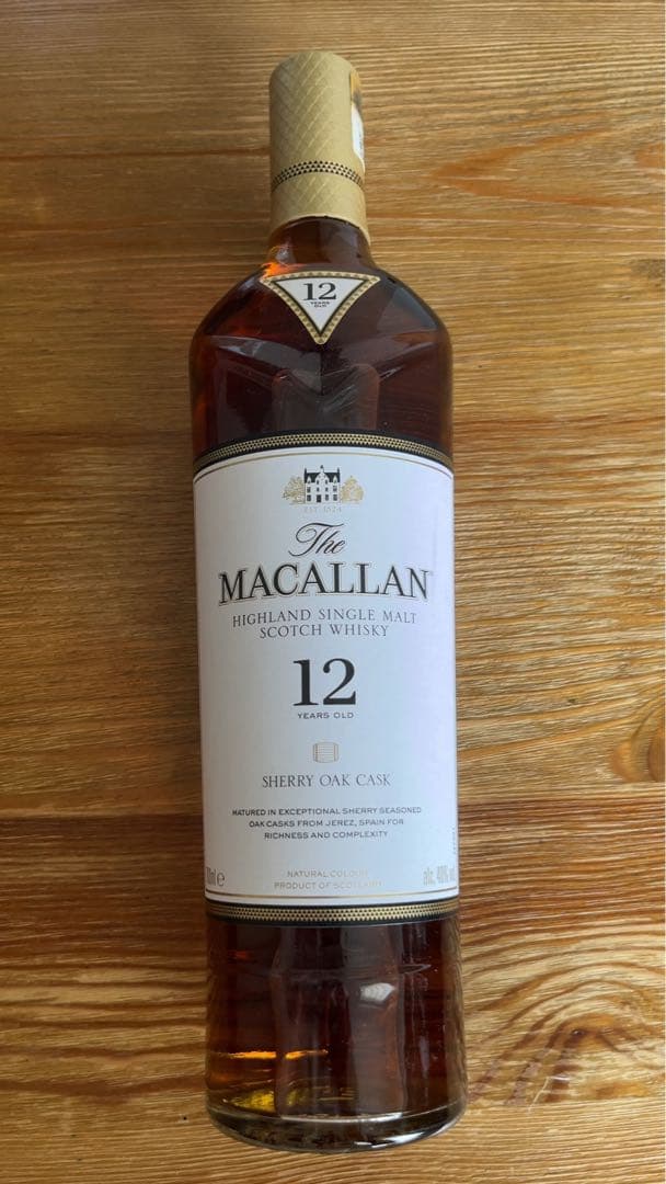 MACALLAN 12年 シェリーオークカスク　700ml