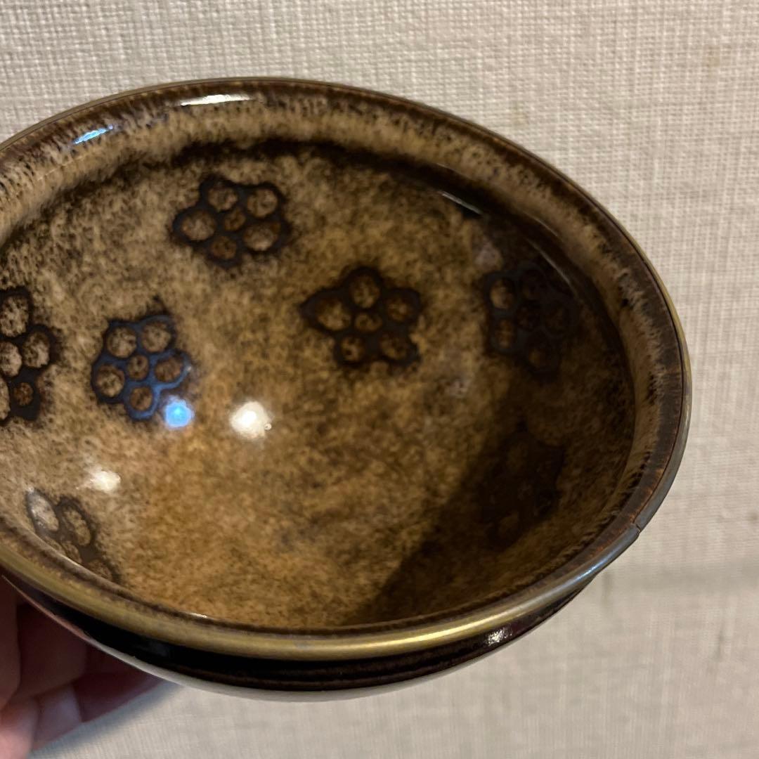 裏千家の茶器　花柄