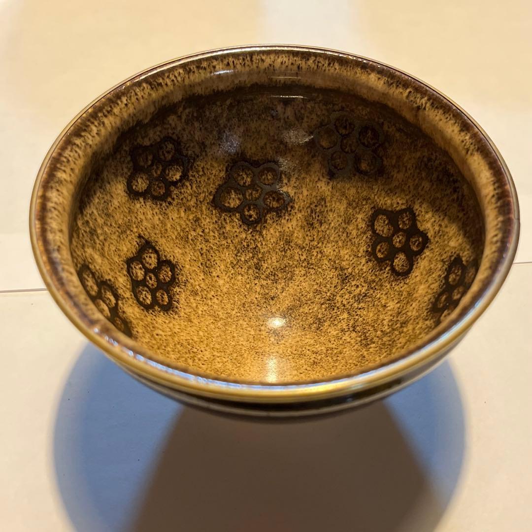 裏千家の茶器　花柄