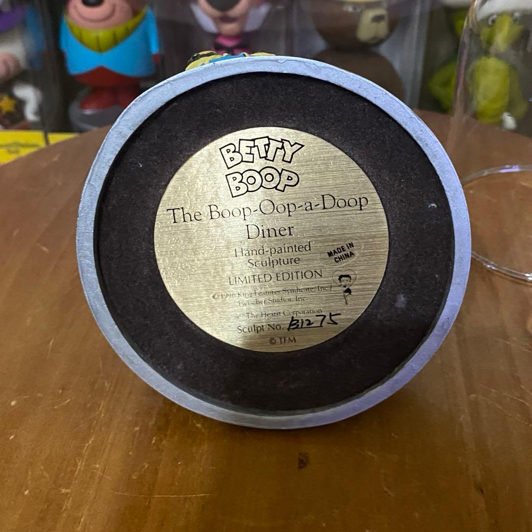BETTY BOOP ベティブープ フィギュア ダイナー ガラスドーム 限定