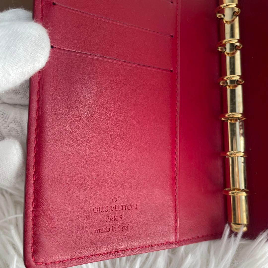 美品✨ルイヴィトンモノグラムヴェルニ アジェンダPM 手帳カバースケジュール帳