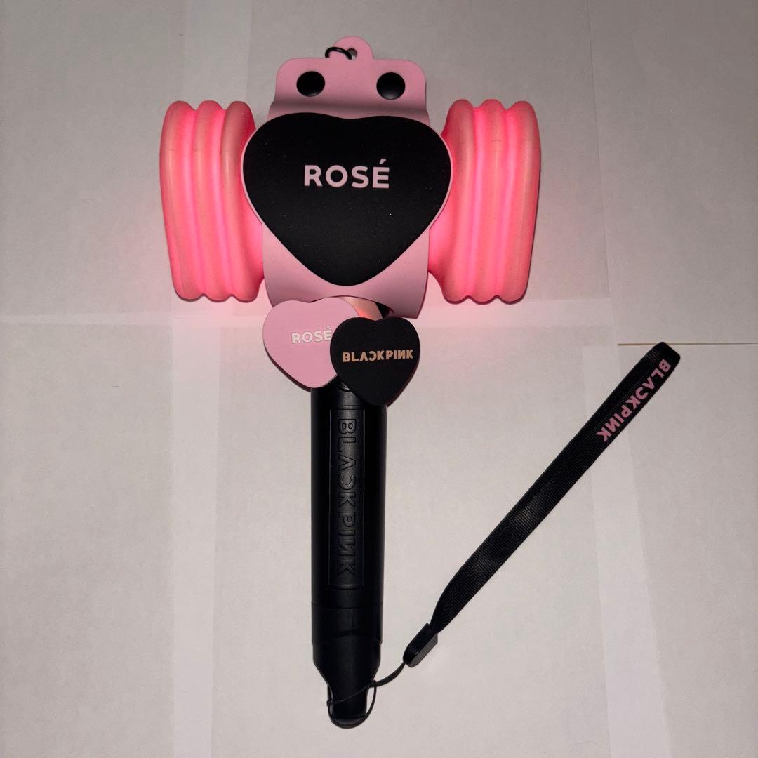 BLACKPINK ペンライトver.2 ペンライトホルダー・ゴム3点セット