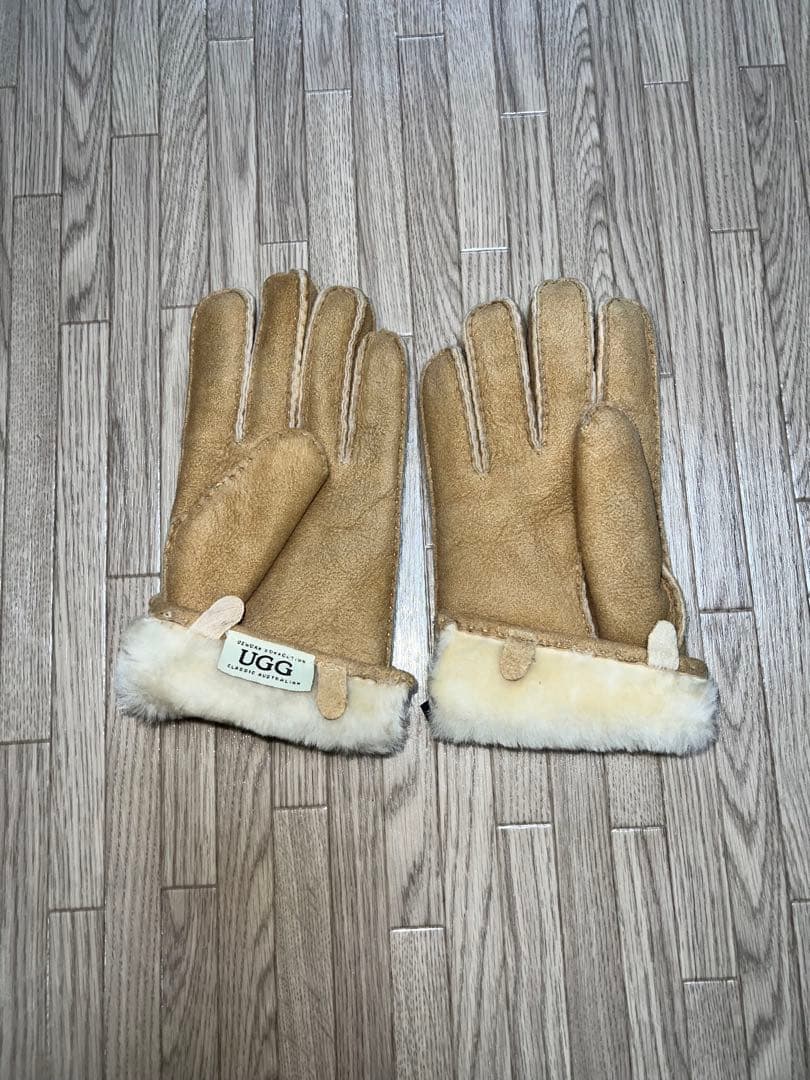 UGG メンズ　ムートン　手袋