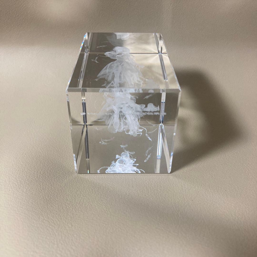 AIR クリスタルガラス・オブジェ　神尾観鈴　Key レーザー彫刻　鍵　キー