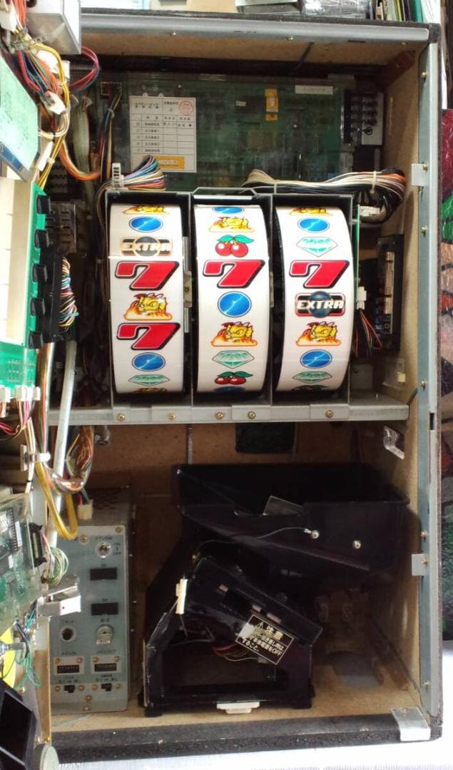 【パチスロ実機】アルゼ★デュエルドラゴンR【オートプレイ付不要機付】４号機